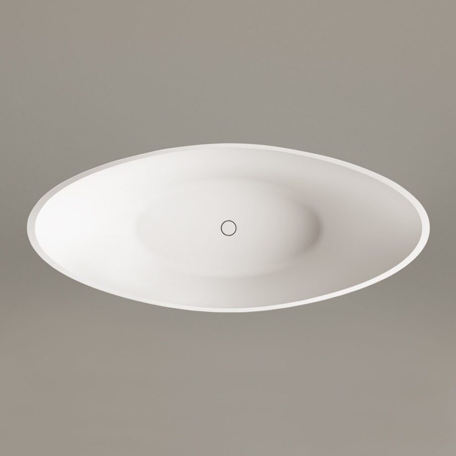Eraldiseisev kivivann PAA FELICE 194,5×83 cm, matt Silkstone 7 Eraldiseisev kivivann PAA FELICE 194,5x83 cm, matt Silkstone