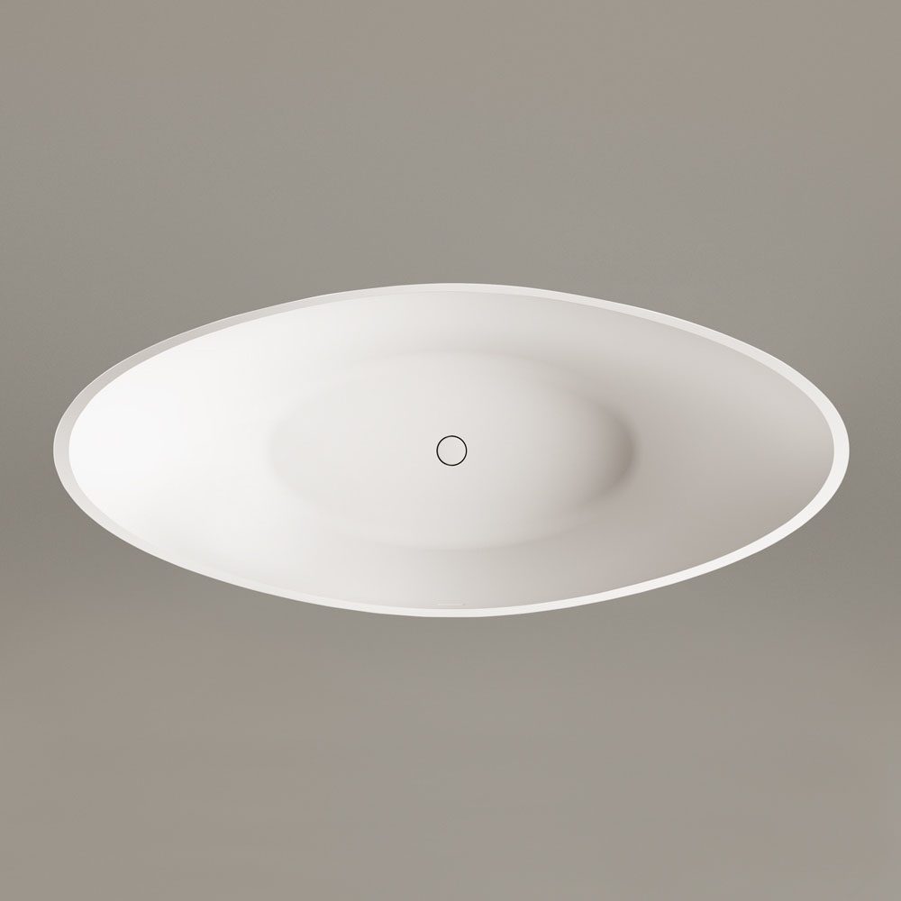 Eraldiseisev kivivann PAA FELICE 194,5x83 cm, matt Silkstone