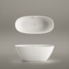 Eraldiseisev kivivann PAA PERLA 160 160x75 cm, matt Silkstone