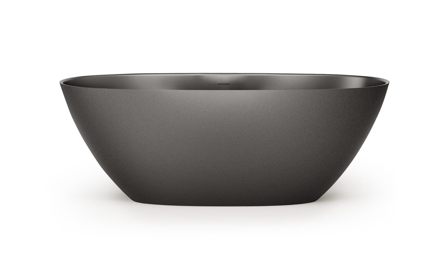 Must eraldiseisev kivivann PAA PERLA 175 175x76 cm, Graphite, matt