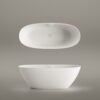 Eraldiseisev kivivann PAA PERLA 175 175x76 cm, matt Silkstone