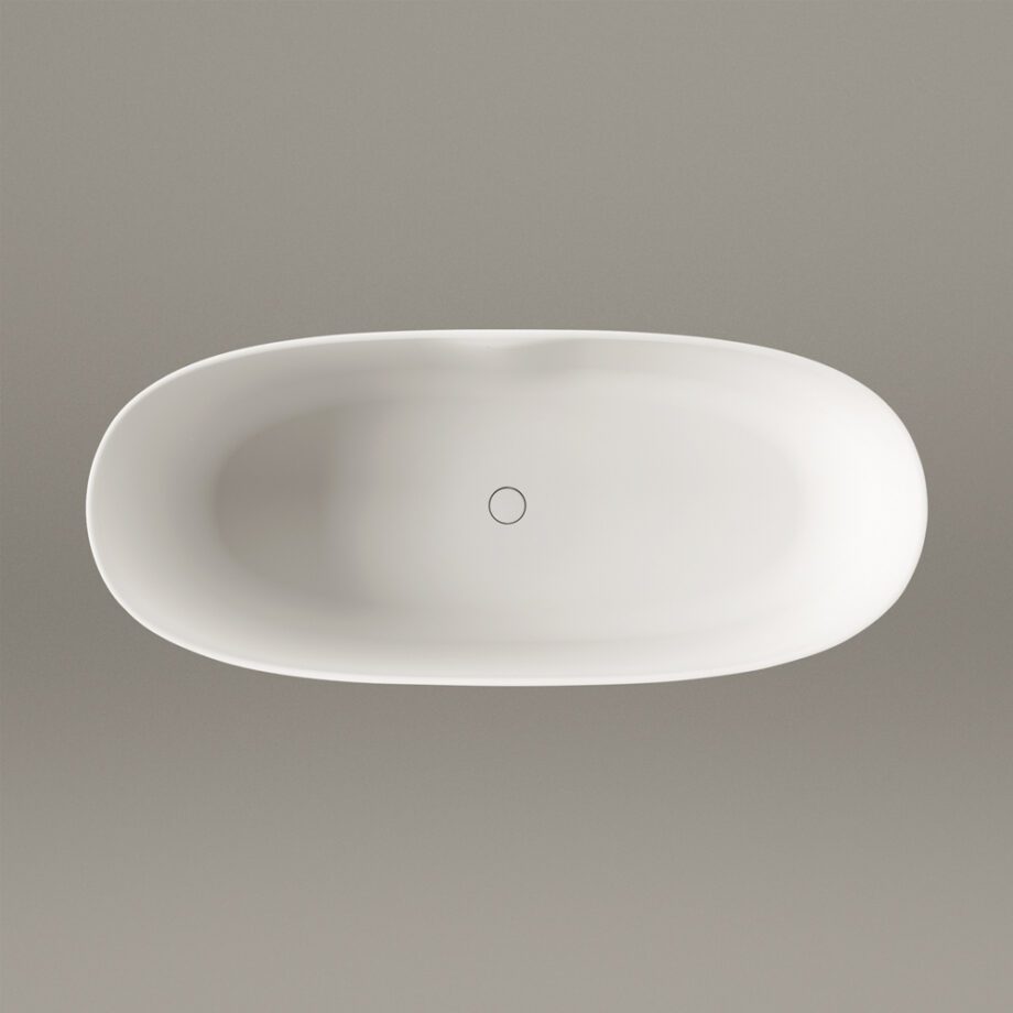 Eraldiseisev kivivann PAA PERLA 175 175x76 cm, matt Silkstone