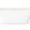 Seinaäärne kivivann PAA QUADRO WALL 160,5×76 cm, matt Silkstone Seinaäärne kivivann PAA QUADRO WALL 160,5x76 cm, matt Silkstone