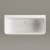 Seinaäärne kivivann PAA QUADRO WALL 160,5×76 cm, matt Silkstone 7 Seinaäärne kivivann PAA QUADRO WALL 160,5x76 cm, matt Silkstone