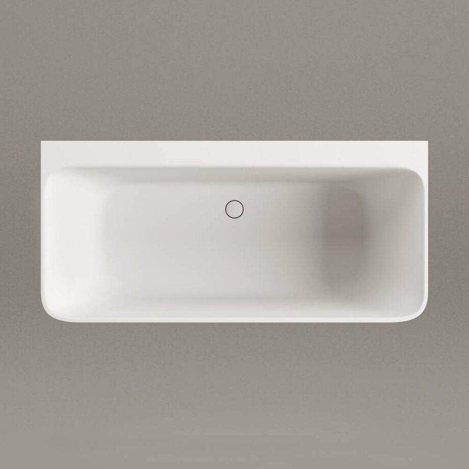 Seinaäärne kivivann PAA QUADRO WALL 160,5×76 cm, matt Silkstone 7 Seinaäärne kivivann PAA QUADRO WALL 160,5x76 cm, matt Silkstone