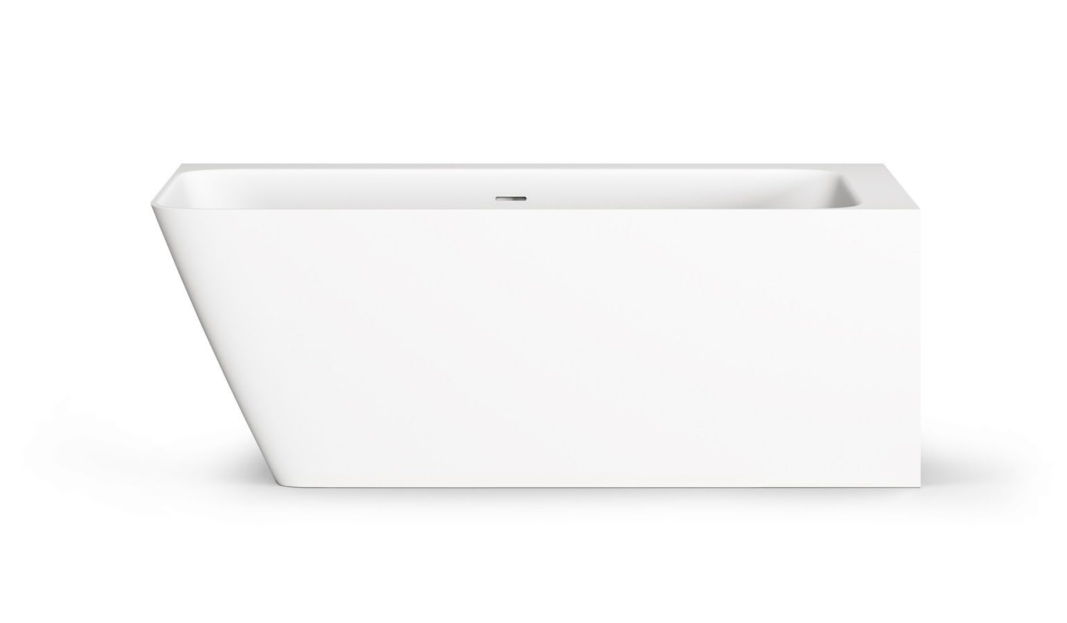 Nurgavann PAA QUADRO CORNER A 160x75 cm, vasakpoolne, matt Silkstone