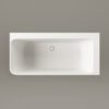 Nurgavann PAA QUADRO CORNER A 160×75 cm, vasakpoolne, matt Silkstone 8 Nurgavann PAA QUADRO CORNER A 160x75 cm, vasakpoolne, matt Silkstone