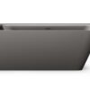 Must nurgavann PAA QUADRO CORNER D 160×75 cm, parempoolne, Graphite, matt Must nurgavann PAA QUADRO CORNER D 160x75 cm, parempoolne, Graphite, matt