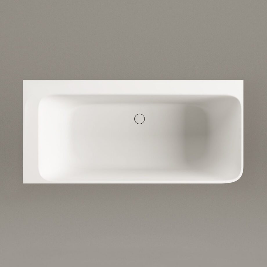 Nurgavann PAA QUADRO CORNER D 160×75 cm, parempoolne, matt Silkstone 8 Nurgavann PAA QUADRO CORNER D 160x75 cm, parempoolne, matt Silkstone