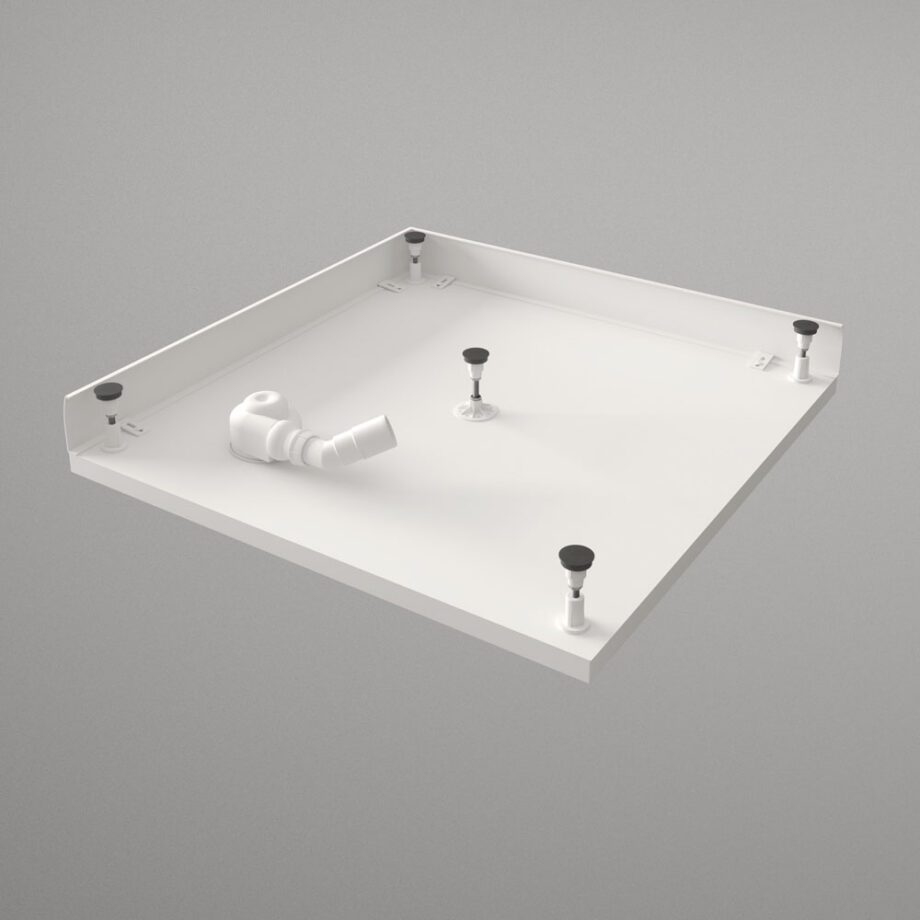 Dušialus PAA ART KV 90, 90x90 cm, kivimass – vaade 2