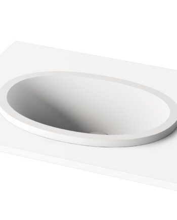 Uputatav valamu PAA OVO IN 55x37,2 cm, Silkstone