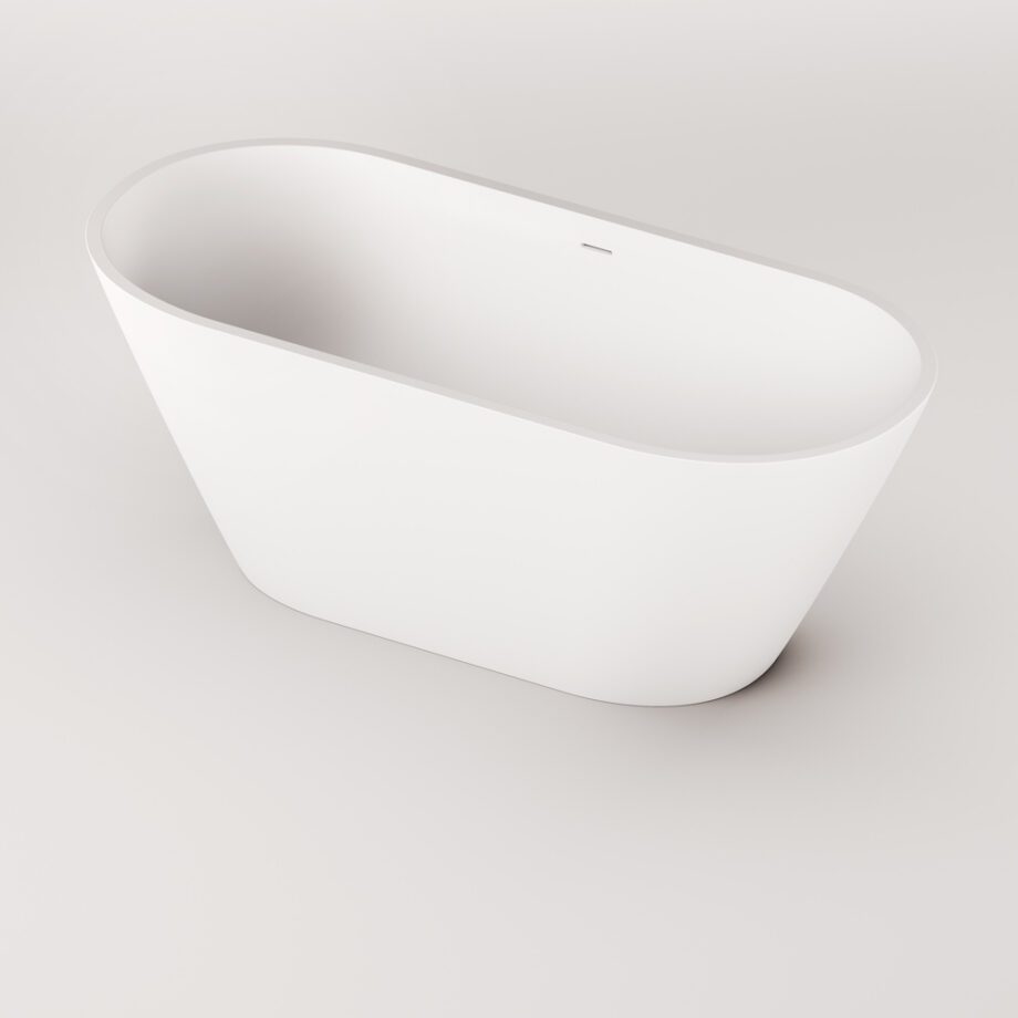 Eraldiseisev kivivann PAA DECO NUDO 166×72,5 cm, matt Silkstone 9 Eraldiseisev kivivann PAA DECO NUDO 166x72,5 cm, matt Silkstone
