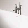 Eraldiseisev kivivann PAA FELICE 194,5×83 cm, matt Silkstone 8 Eraldiseisev kivivann PAA FELICE 194,5x83 cm, matt Silkstone