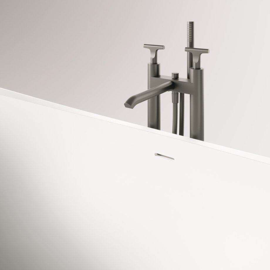 Eraldiseisev kivivann PAA FELICE 194,5×83 cm, matt Silkstone 8 Eraldiseisev kivivann PAA FELICE 194,5x83 cm, matt Silkstone