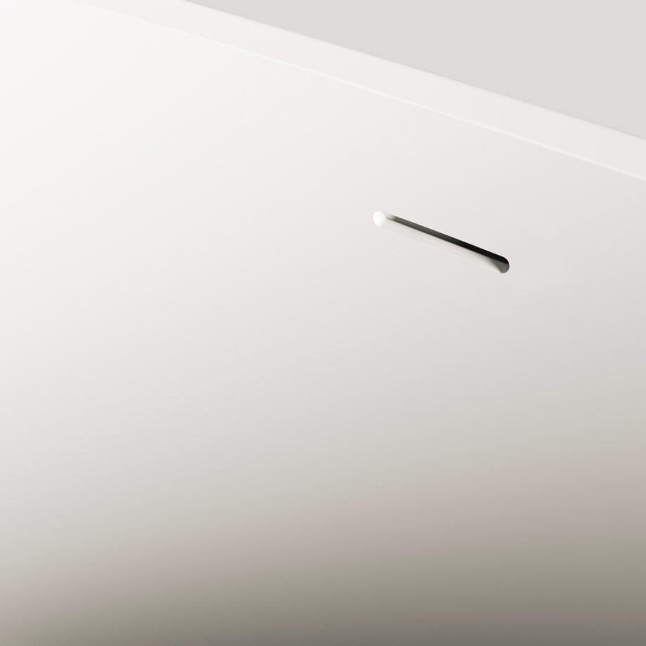 Eraldiseisev kivivann PAA FELICE 194,5×83 cm, matt Silkstone 10 Eraldiseisev kivivann PAA FELICE 194,5x83 cm, matt Silkstone