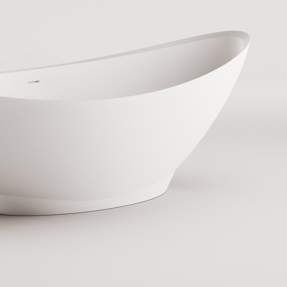 Eraldiseisev kivivann PAA FELICE 194,5×83 cm, matt Silkstone 12 Eraldiseisev kivivann PAA FELICE 194,5x83 cm, matt Silkstone