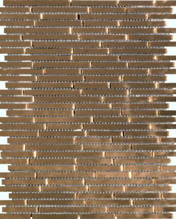 Glasmosaik Dune Copper Mirror, 26,5x28,5 cm, 5 mm