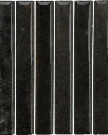 Keramisk mosaik Dune Kit-Kat Noche Glossy, 11,5x23,1 cm, 8 mm