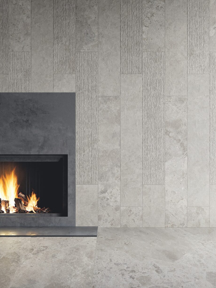 Kivimustriga terrassiplaat ABK Era Blooming Ash, 80x80 cm, 20 mm, välitingimustesse, libisemiskindel R11