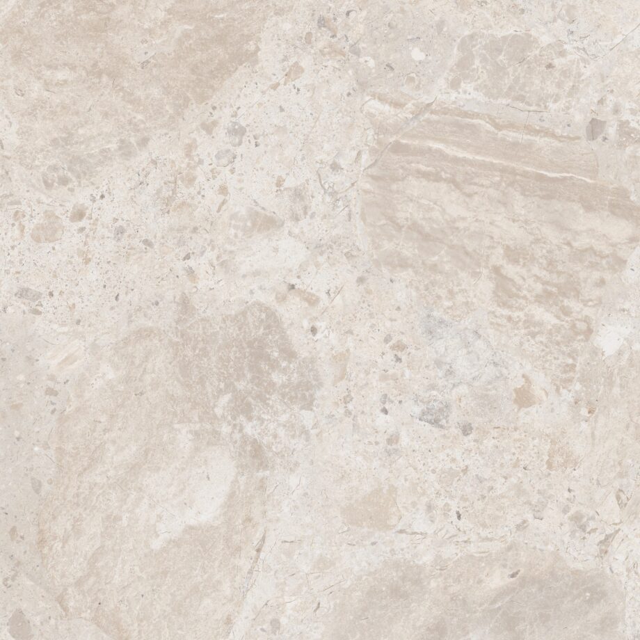 Kivimustriga keraamiline põrandaplaat ABK Era Blooming Ivory, 120x120 cm, 8,5 mm, poolpoleeritud (lappato)