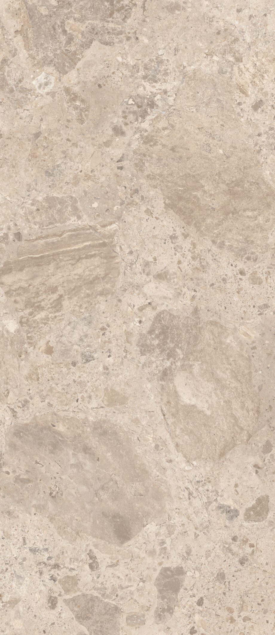 Suur keraamiline plaat kivimustriga ABK Era Blooming Taupe, 120x280 cm, 6 mm, matt (naturale)