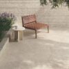 Kivimustriga keraamiline dekoorliist ABK Era Groove Beige, 5x120 cm, 8,5 mm, reljeefne, matt