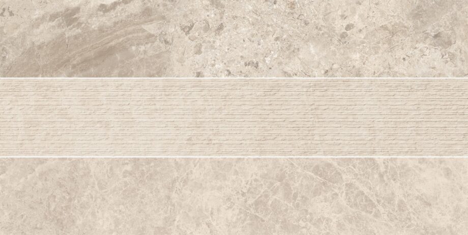 Kivimustriga keraamiline dekoorplaat ABK Era Mix Beige, 20x120 cm, 8,5 mm, matt (naturale)