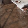 Suur keraamiline plaat metallimustriga ABK Interno 9 Rust – interjöör 2 Suur keraamiline plaat metallimustriga ABK Interno 9 Rust – interjöör 2