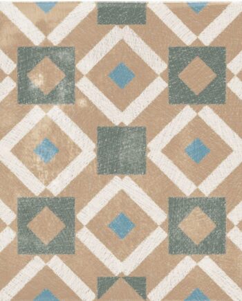 Mustriga keraamiline põrandaplaat ABK Play Labyrinth Mix Multicolor 20x20 cm – plaat