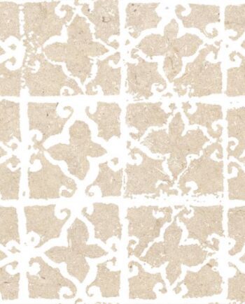 Kivimustriga keraamiline dekoorplaat ABK Poetry Stone Stamp Beige 60x120 cm – plaat