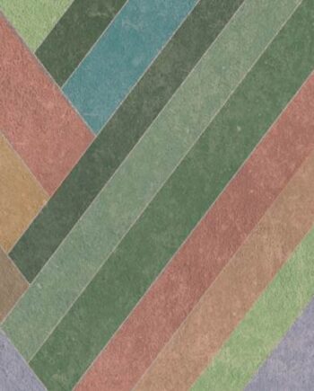 Mustriline keraamiline dekoorplaat ABK Wide&Style Blocks Sage, 120x240 cm (4 x 60x120 cm), 8,5 mm, matt