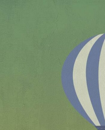 Mustriline keraamiline dekoorplaat ABK Wide&Style Baloon C, 120x240 cm (4 x 60x120 cm), 8,5 mm, matt
