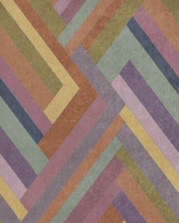 Mustriline suur keraamiline dekoorplaat ABK Wide&Style Blocks Hazel, 160x320 cm, 6 mm, matt