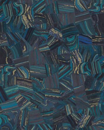 Mustriline suur keraamiline dekoorplaat ABK Wide&Style Precious Blue, 160x320 cm, 6 mm, matt
