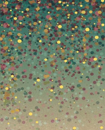 Mustriline suur keraamiline dekoorplaat ABK Wide&Style Confetti Green A, 160x320 cm, 6 mm, matt