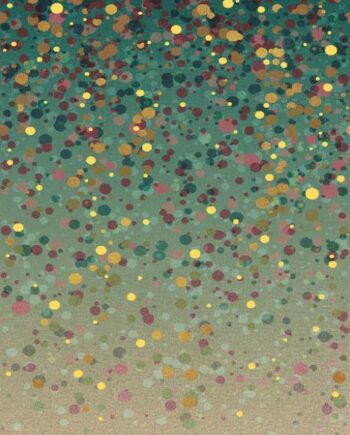 Mustriline suur keraamiline dekoorplaat ABK Wide&Style Confetti Green B, 160x320 cm, 6 mm, matt