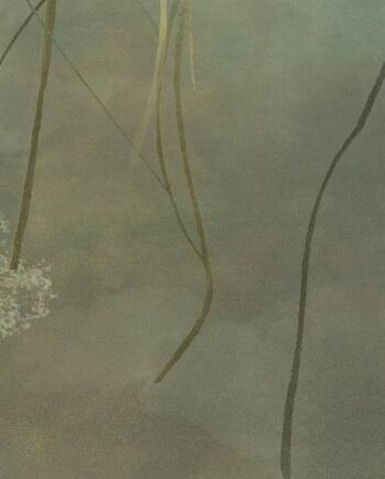 Mustriline keraamiline dekoorplaat ABK Wide&Style Country Flowers Green B, 120x240 cm (4 x 60x120 cm), 8,5 mm, matt