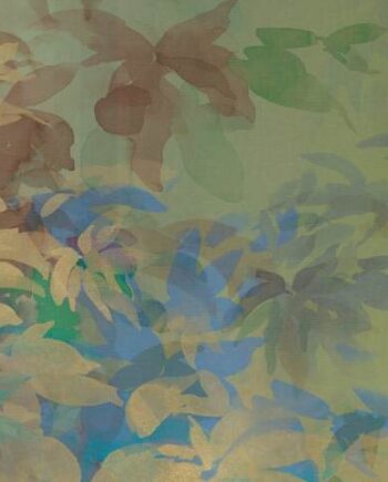 Mustriline keraamiline dekoorplaat ABK Wide&Style Foliage Yellow A, 120x240 cm (4 x 60x120 cm), 8,5 mm, matt