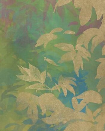 Mustriline keraamiline dekoorplaat ABK Wide&Style Foliage Yellow B, 120x240 cm (4 x 60x120 cm), 8,5 mm, matt