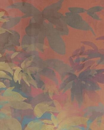 Mustriline keraamiline dekoorplaat ABK Wide&Style Foliage Orange A, 120x240 cm (4 x 60x120 cm), 8,5 mm, matt