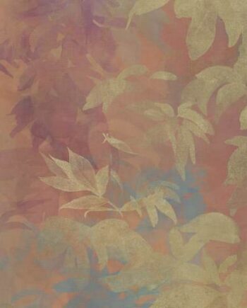Mustriline keraamiline dekoorplaat ABK Wide&Style Foliage Orange B, 120x240 cm (4 x 60x120 cm), 8,5 mm, matt