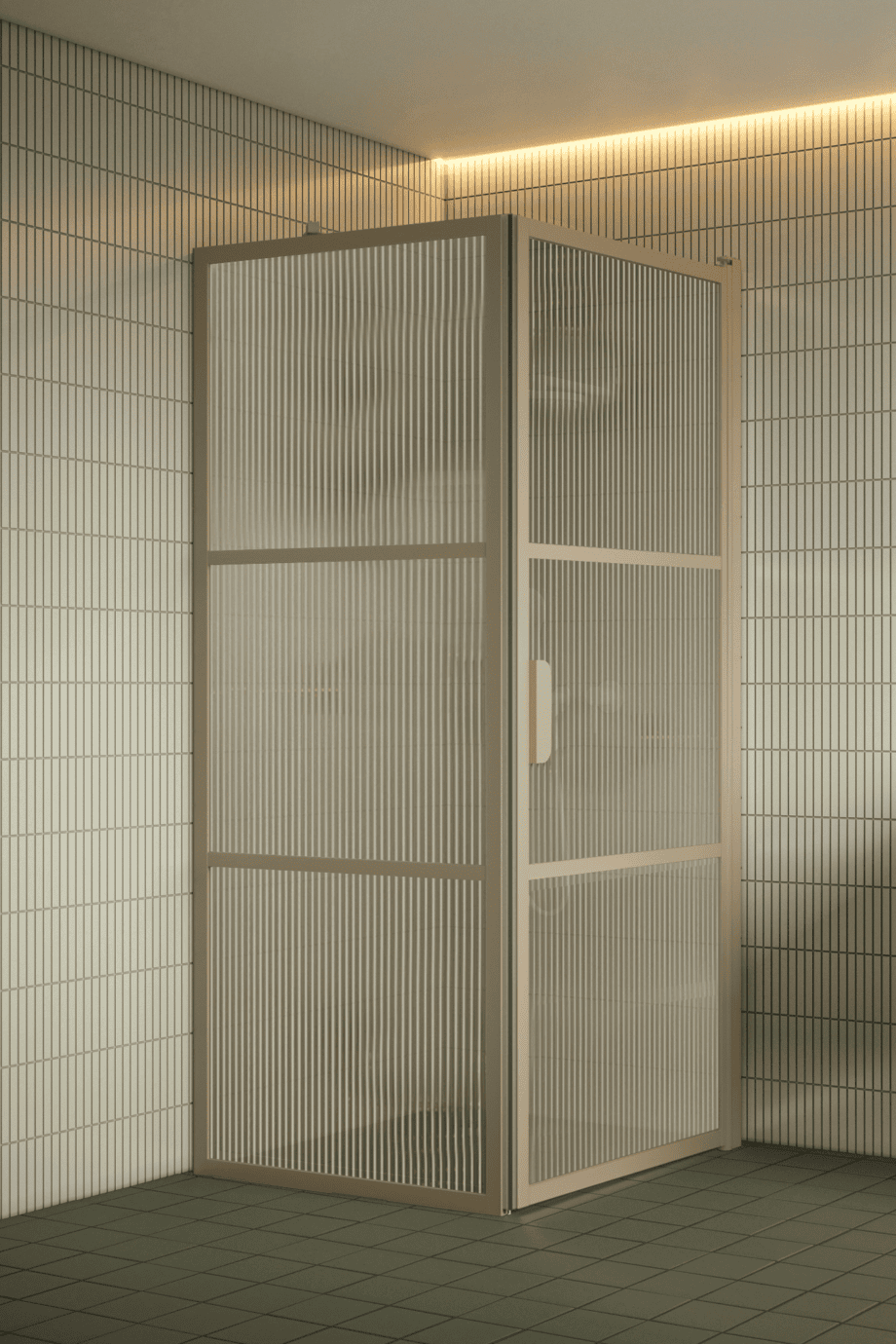 Dušinurk Hietakari Bläk 760 Tokyo, Sand raam, Reeded soonikklaas Dušinurk Hietakari Bläk 760 Tokyo, Sand raam, Reeded soonikklaas