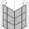 Dušinurk Hietakari Bläk 764 Tokyo – 3D-joonis Dušinurk Hietakari Bläk 764 Tokyo – 3D-joonis