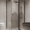 Dušinurk Hietakari Forma 370, kinnissein + kinnisosaga pöörduks – vaade 9 Dušinurk Hietakari Forma 370, kinnissein + kinnisosaga pöörduks – vaade 9