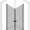Dušinurk Hietakari Forma 372 – 3D-joonis