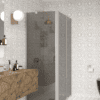 Dušinurk Hietakari Infinia 253, alumiiniumraam, hall toonklaas