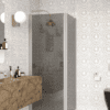 Dušinurk Hietakari Infinia 255, alumiiniumraam, hall toonklaas