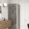 Dušinurk Hietakari Infinia 256, alumiiniumraam, hall toonklaas Dušinurk Hietakari Infinia 256, alumiiniumraam, hall toonklaas