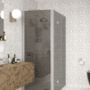 Dušinurk Hietakari Infinia 258, alumiiniumraam, hall toonklaas Dušinurk Hietakari Infinia 258, alumiiniumraam, hall toonklaas
