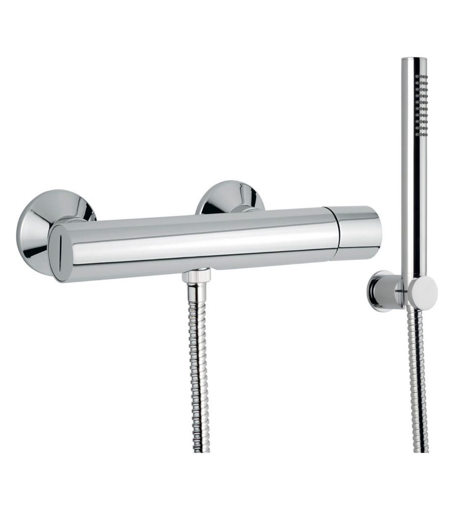 Dušisegisti Emmevi Ade 78002, kroom, standardne käepide, segisti + dušikomplekt Dušisegisti Emmevi Ade 78002, kroom, standardne käepide, segisti + dušikomplekt